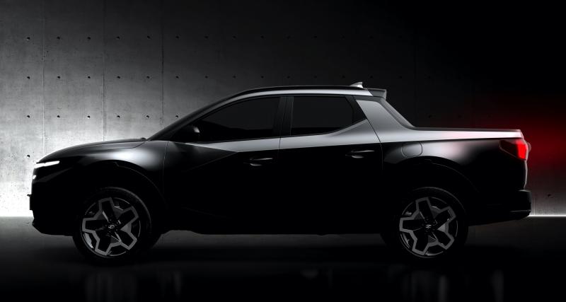 Nouveau Hyundai Santa Cruz (2022) : les premières images du pick-up coréen taillé pour l’Amérique - Hyundai Santa Cruz (2022)