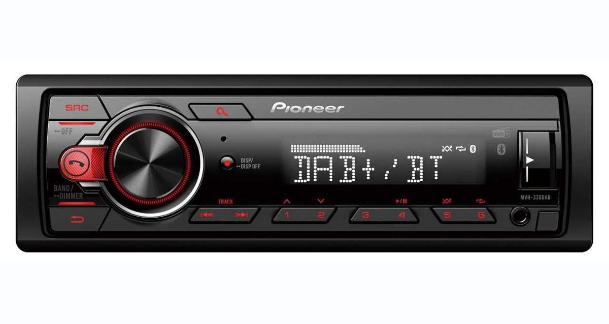 Pioneer commercialise un autoradio numérique DAB à prix canon