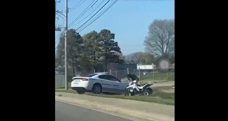  - VIDEO - La méthode très musclée des policiers de Memphis pour stopper un quad
