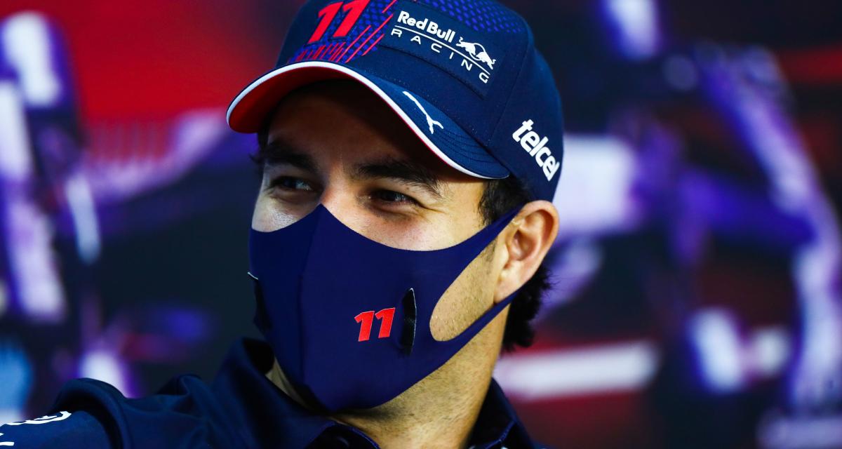 Sergio Perez lors du Grand Prix de Bahrein 2021