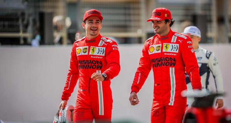  - Scuderia Ferrari : Carlos Sainz partage son admiration pour Charles Leclerc