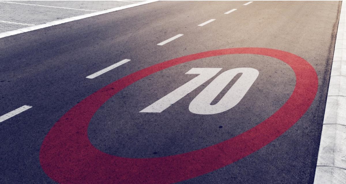 Excès de vitesse : quelle est la marge de tolérance lorsque la vitesse est limitée à 70 km/h ?