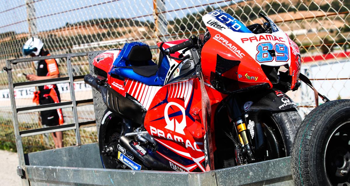 Grand Prix du Portugal de MotoGP, Martin OUT : 