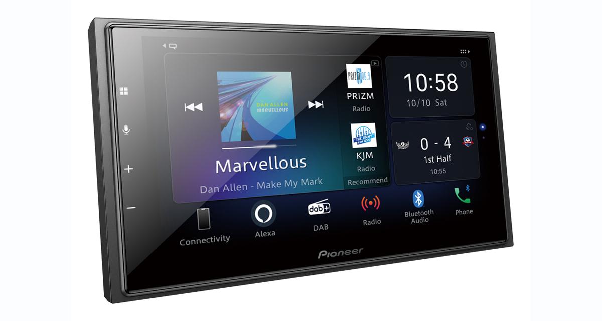 Pioneer dévoile un nouvel autoradio multimédia modulaire avec CarPlay et Android Auto