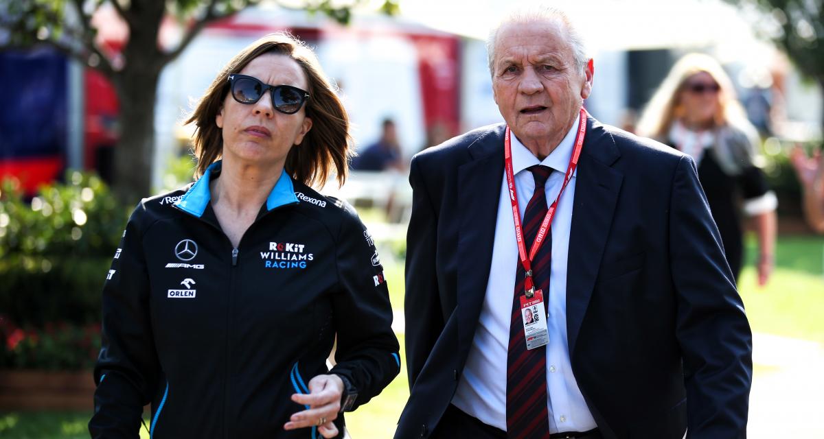 Claire Williams & Alan Jones - Grand Prix d'Australie - 2019