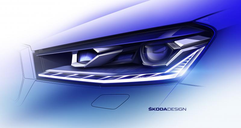 Skoda Fabia (2021) : la 4e génération se dévoile un peu plus - Une Skoda très… Volkswagen ?