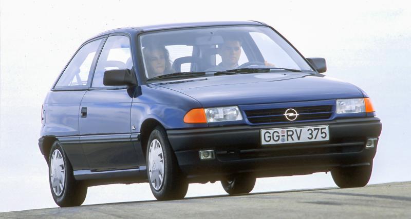 L’Opel Astra F a 30 ans : retour sur la voiture la plus vendue du constructeur allemand - Opel Astra F