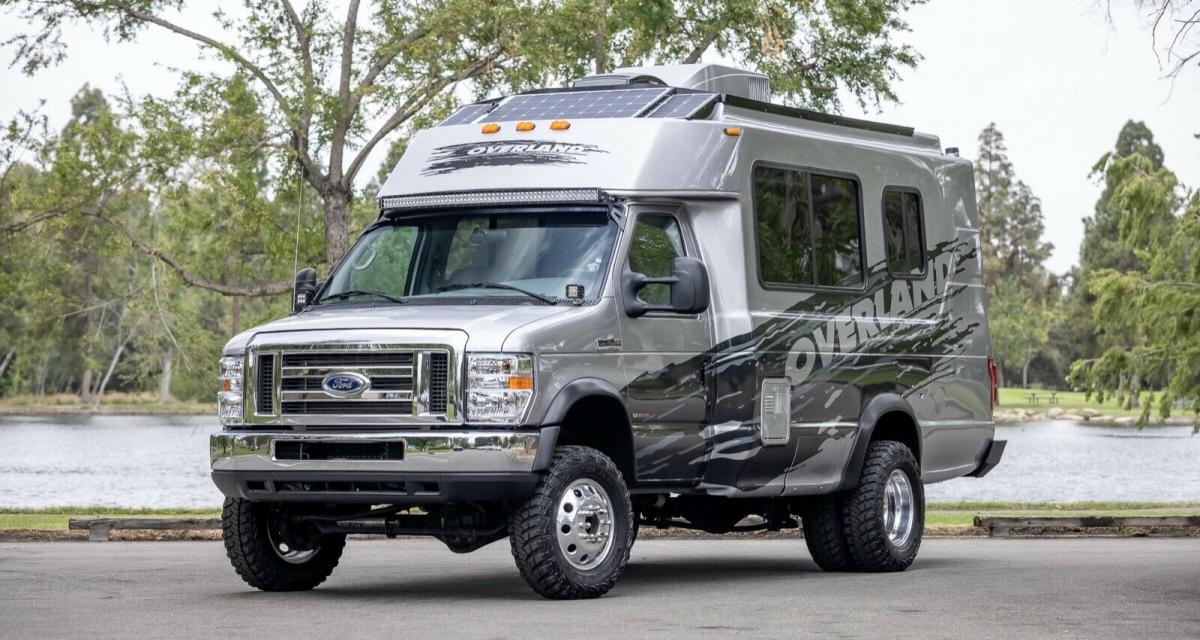 Ford E450 Overland Camper d’ambulance à campingcar 4x4