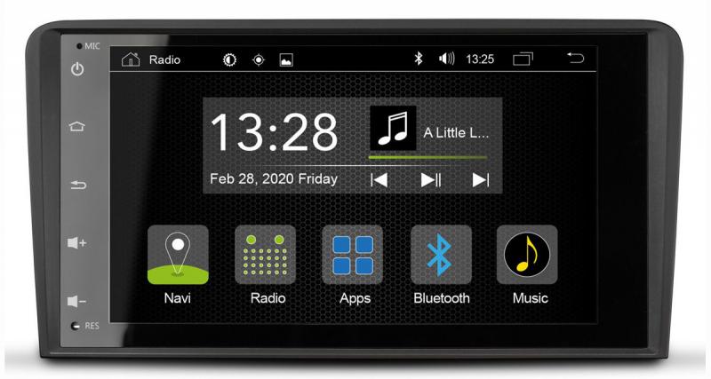  - Radical commercialise un autoradio Android avec DAB et PhoneLink pour les Audi A3