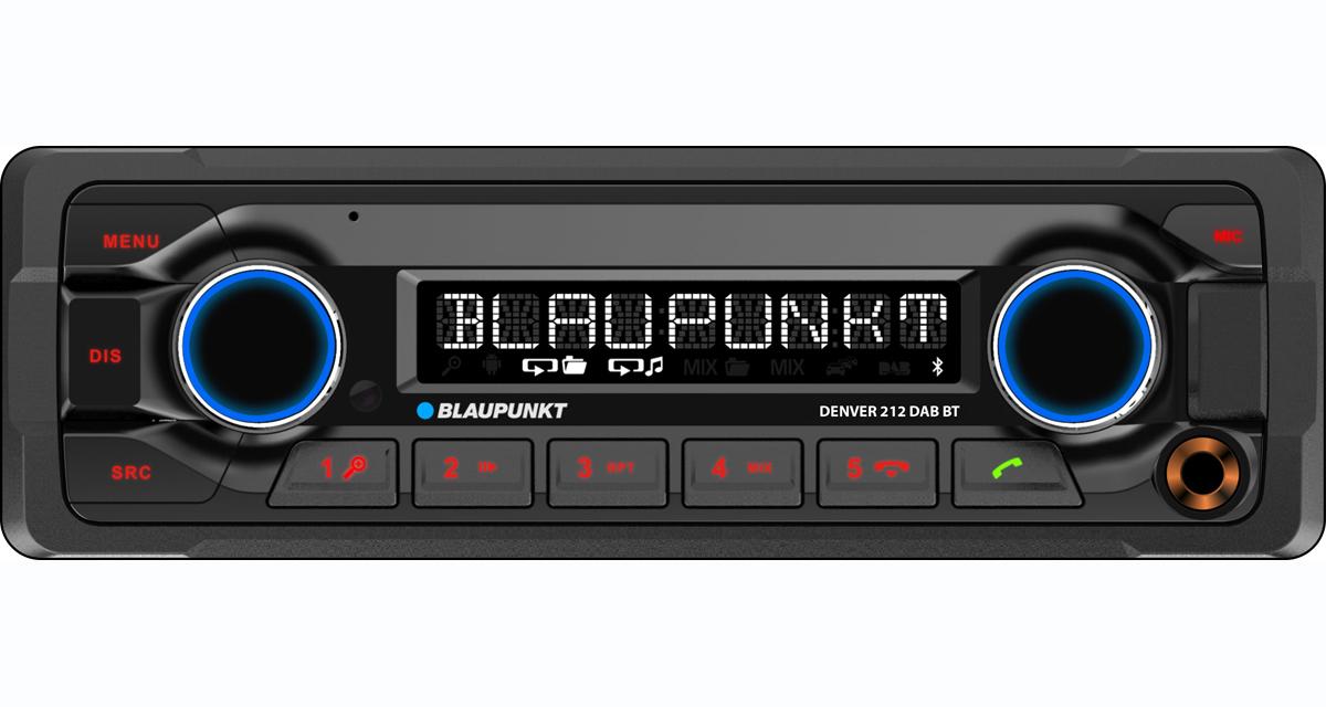 Blaupunkt commercialise un autoradio numérique avec DAB pour les utilitaires