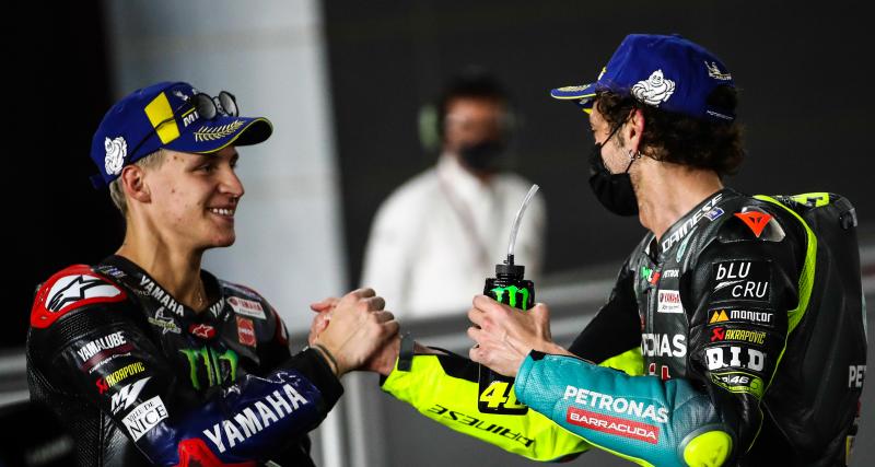  - Quartararo et Rossi réunis par Yamaha pour une photo symbolique