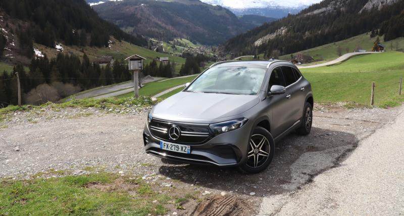  - Essai du nouveau Mercedes EQA (2021) : nos photos du SUV compact germanique