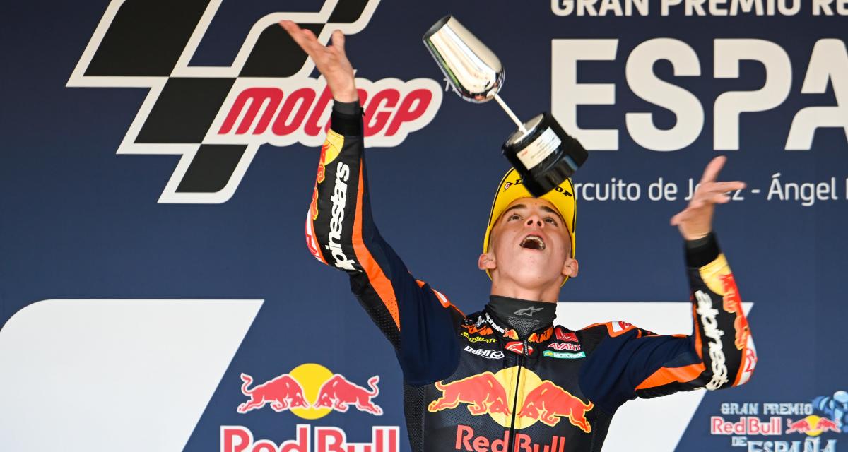 GP d'Espagne de Moto3 : les dépassements d'Acosta, les chutes des KTM... le dernier tour de la course en vidéo