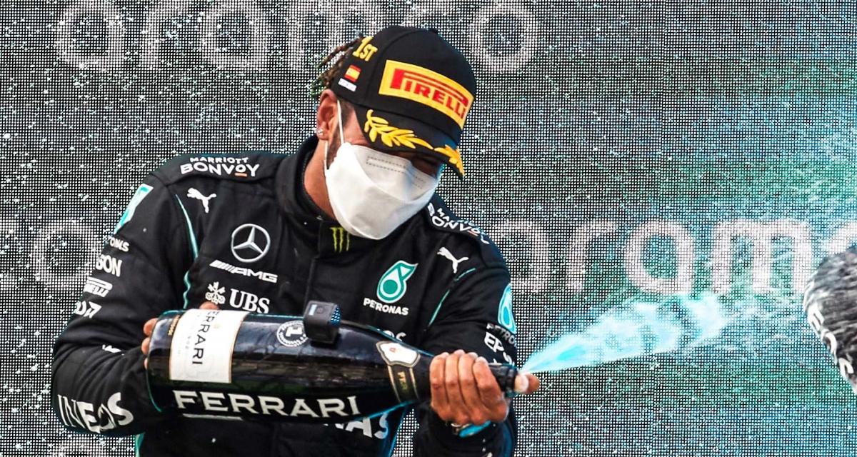 GP d'Espagne de F1 : la réaction de Lewis Hamilton après sa victoire en vidéo