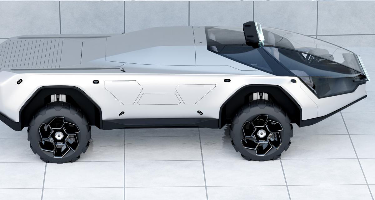 Pandemax Vehicle Concept : le designer du Tesla Cybertruck aurait-il de nouveau sévi ?