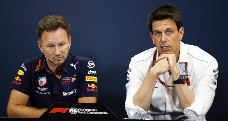 Oracle Red Bull Racing - GP d’Espagne de F1 - Toto Wolf / Christian Horner : interview hors piste entre Mercedes et Red Bull