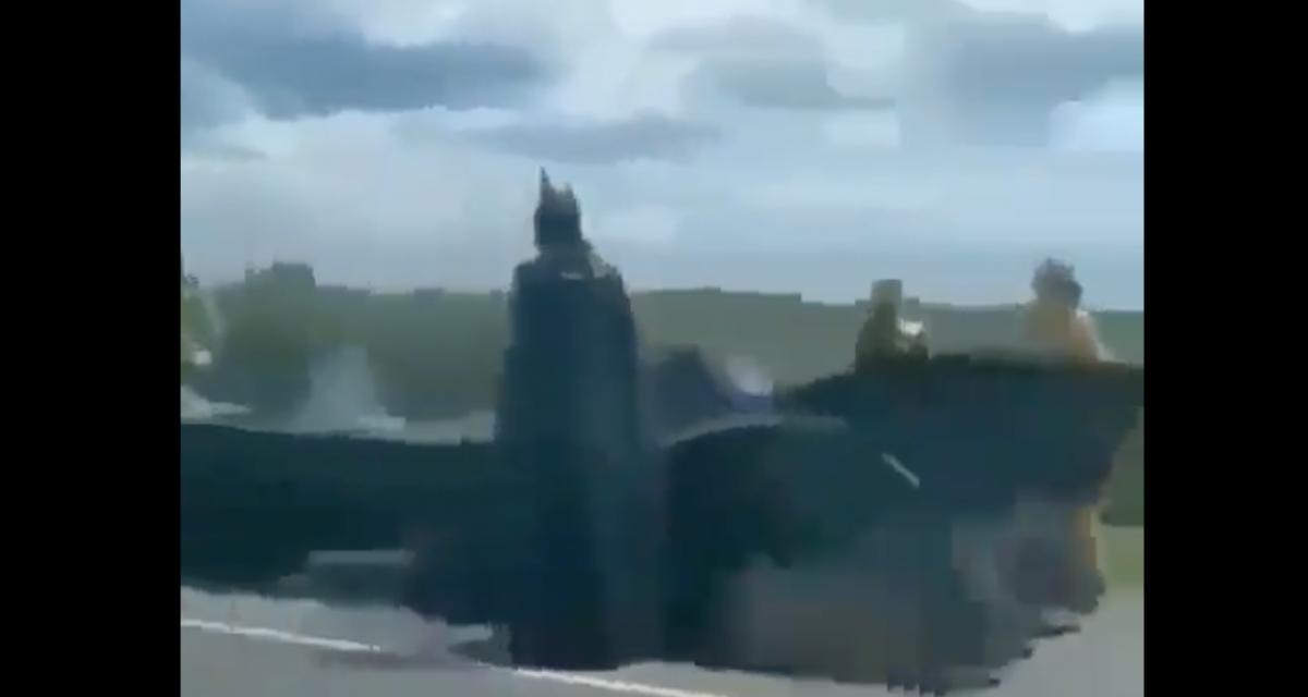VIDEO - Quand c'est Batman qui a un accident, Gotham City peut attendre pour être sauvée