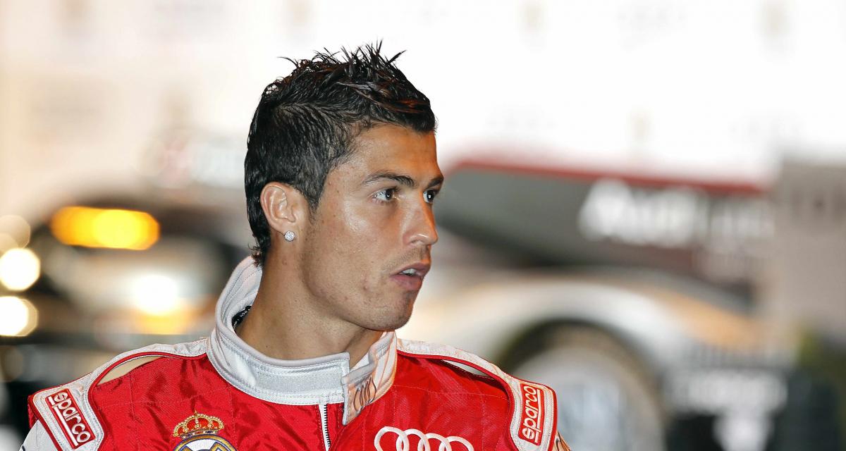 Scuderia Ferrari : Ronaldo distribue des maillots et repart avec une Ferrari Monza