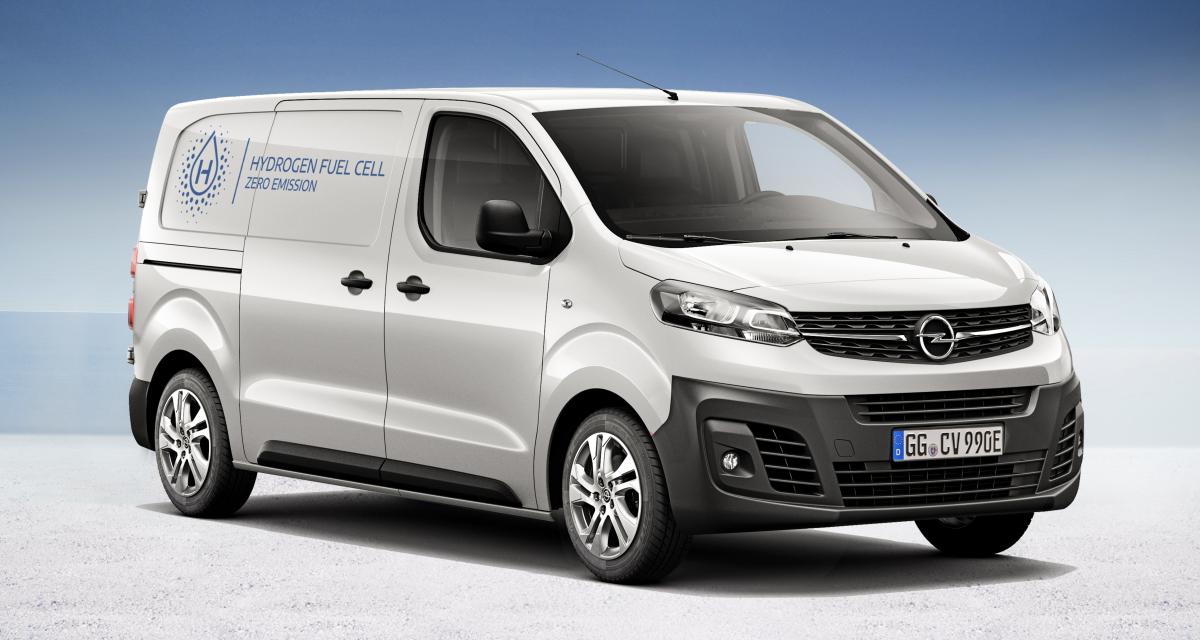 Opel Vivaro-e Hydrogen : l'utilitaire passe à la pile à combustible