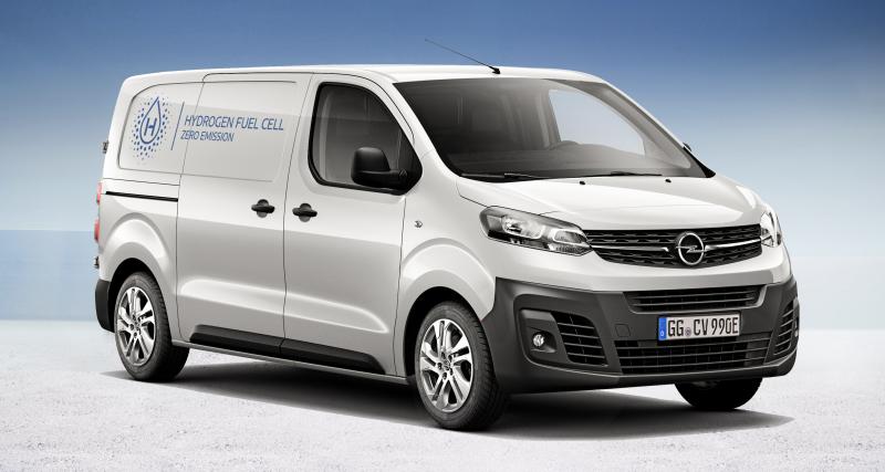  - Opel Vivaro-e Hydrogen : l’utilitaire passe à la pile à combustible