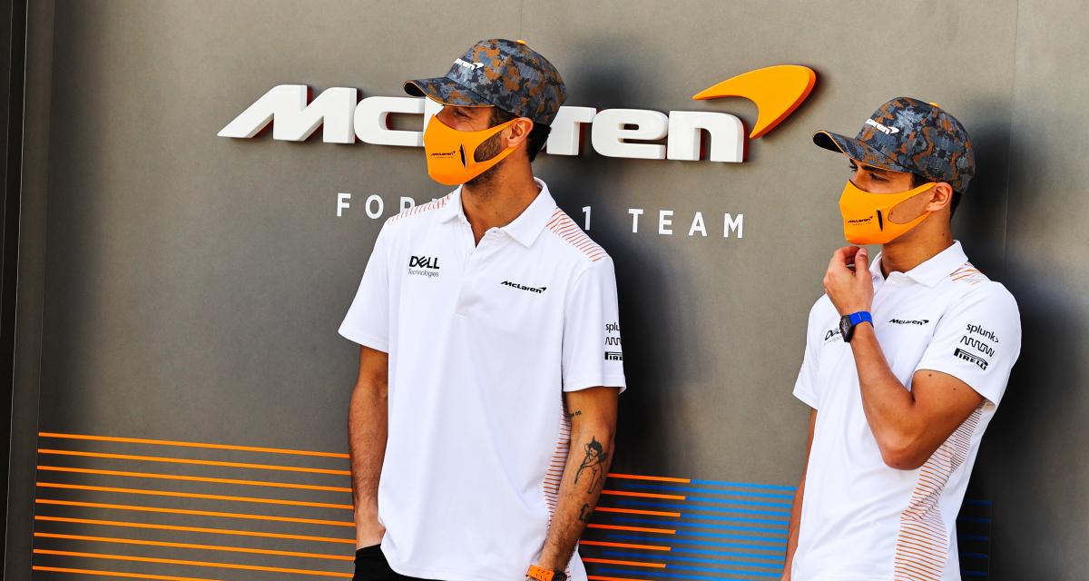 GP de Monaco de F1 - McLaren : un casque rétro pour Lando Norris et Daniel Ricciardo