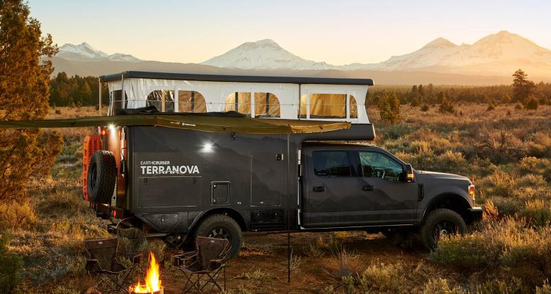  - Camping-car EarthCruiser Terranova : un off-road camper ultra robuste et équipé pour votre pick-up