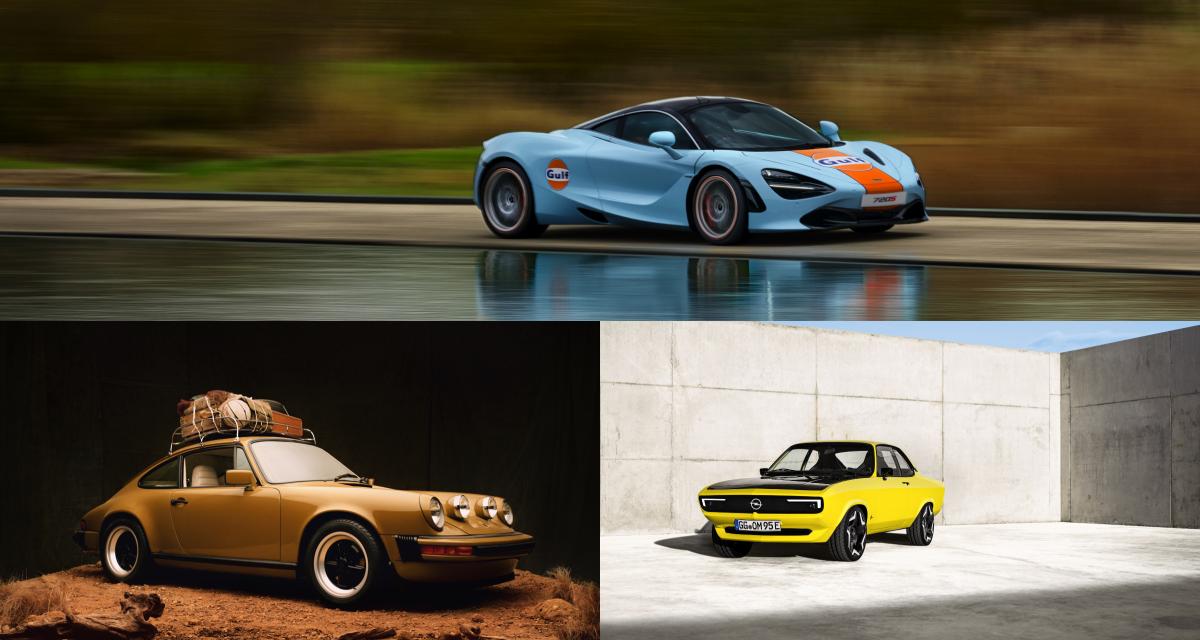 Les nouveautés auto de la semaine en images : Ford F-150 électrique, Opel Manta électrique, McLaren 720 S Gulf...