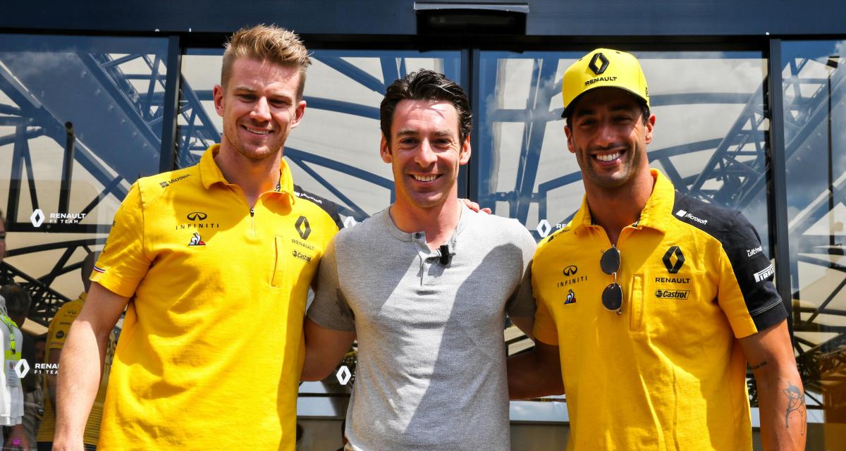 Nico Hulkenberg, Simon Pagenaud & Daniel Ricciardo - Grand Prix de Hongrie - 2019