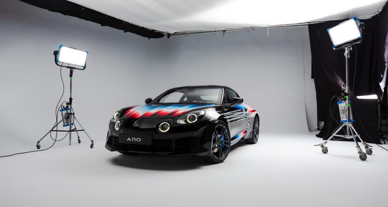  - Alpine A110S by Felipe Pantone : une Art car présentée au GP de Monaco 2021