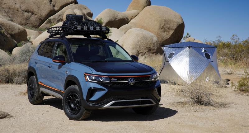  - Volkswagen Taos Basecamp Concept : bébé SUV se prend pour un grand franchisseur