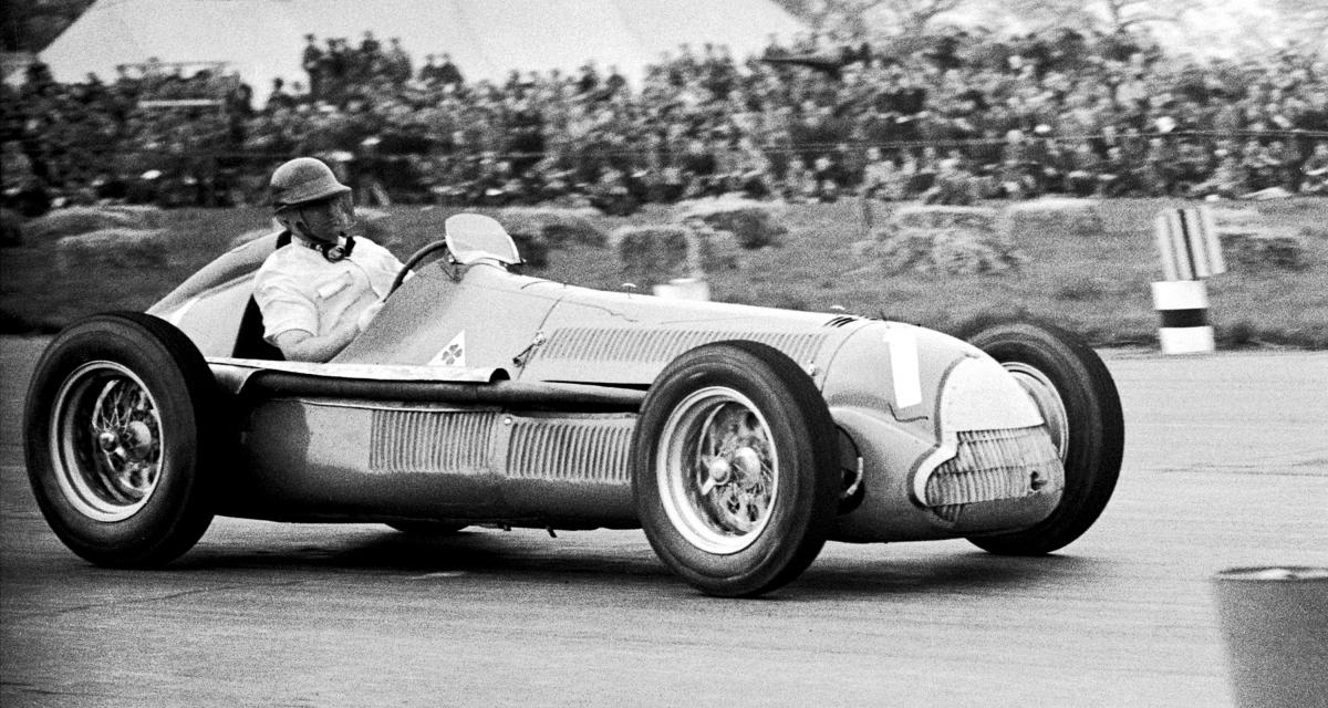 Juan Manuel Fangio - Grand Prix de Grande Bretagne - 1950
