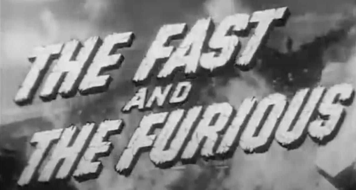 Saviez-vous que le premier film Fast and Furious date de 1954
