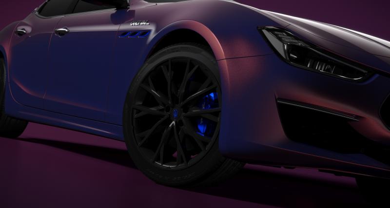 Maserati Ghibli Hybrid Love Audacious : une collab’ branchée pour une série limitée - Une apparence particulière