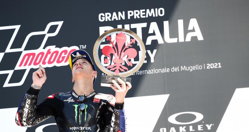  - GP d'Italie de MotoGP : la réaction de Fabio Quartararo après sa victoire