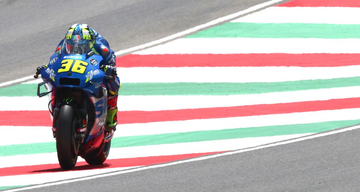 GP d'Italie de MotoGP - Joan Mir après la course 
