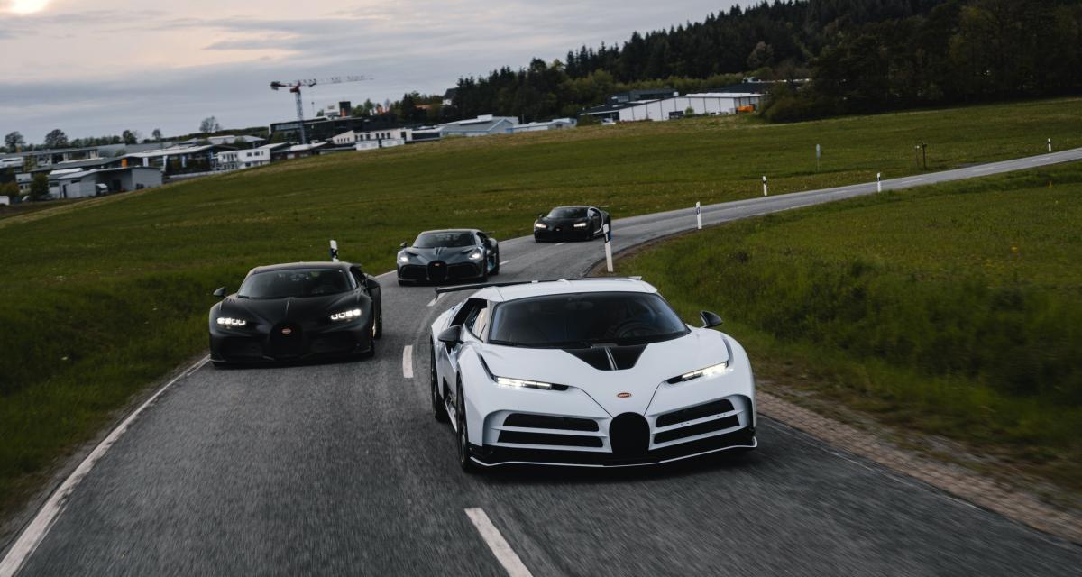 Bugatti au Nürburgring : 20M€ d’hypercars à l’assaut de l’enfer vert
