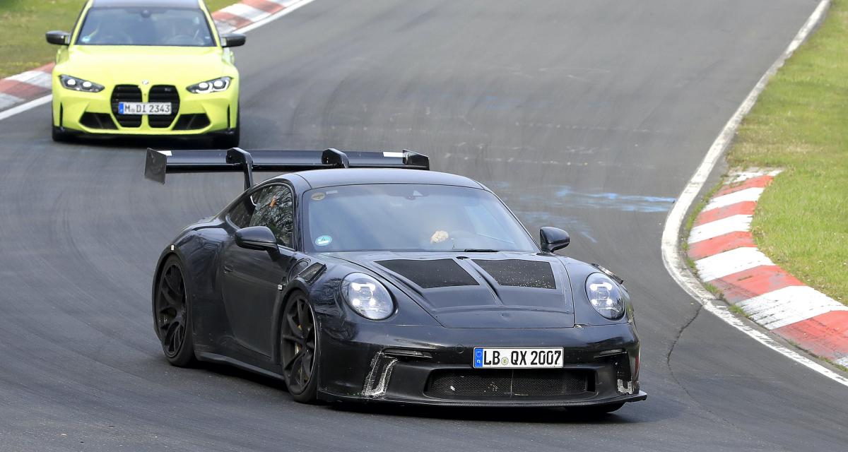 Porsche 992 GT3 RS (2022) : la pistarde allemande s'annonce détonante