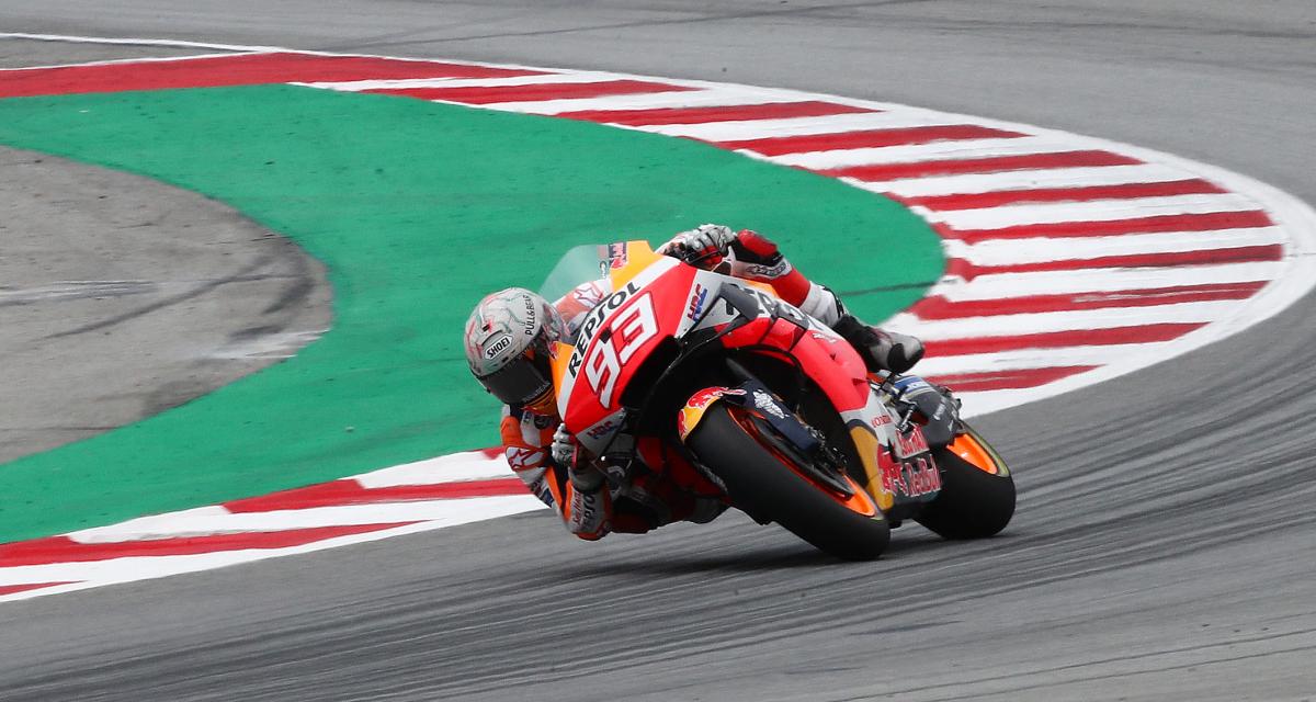 Grand Prix de Catalogne de MotoGP : la chute en vidéo de Marquez Marc