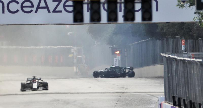 Aston Martin F1 Team - Grand Prix d'Azerbaïdjan de F1 : l'accident de Lance Stroll en vidéo