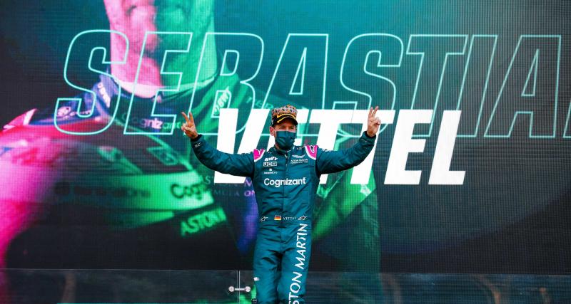 Grand Prix d'Azerbaïdjan de F1 : dates, programme TV, résultats, classement, palmarès et vidéos de l'édition 2023 - Grand Prix d'Azerbaïdjan de F1 - Sebastian Vettel : la réaction du pilote Aston Martin après sa 2e place