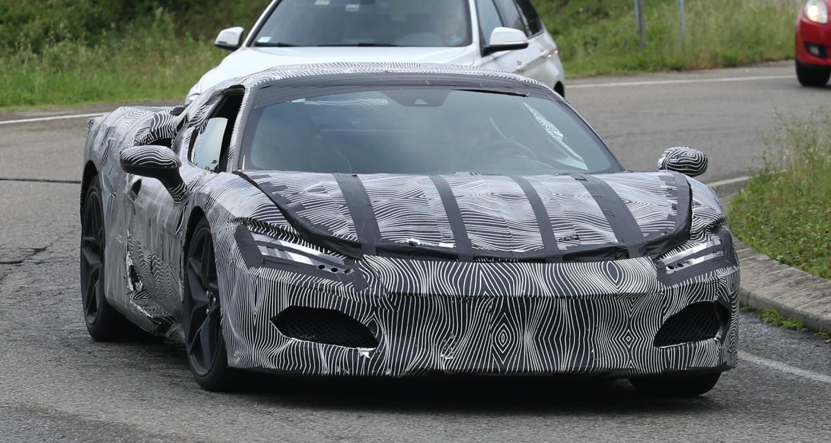 La Ferrari Progetto F171 (2022) sous camouflage