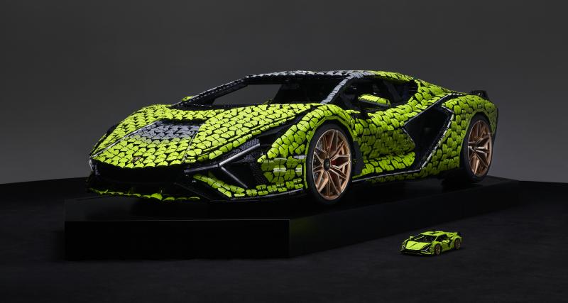  - Lamborghini Sián FKP 37 : Lego dévoile une réplique de l’hypercar grandeur nature