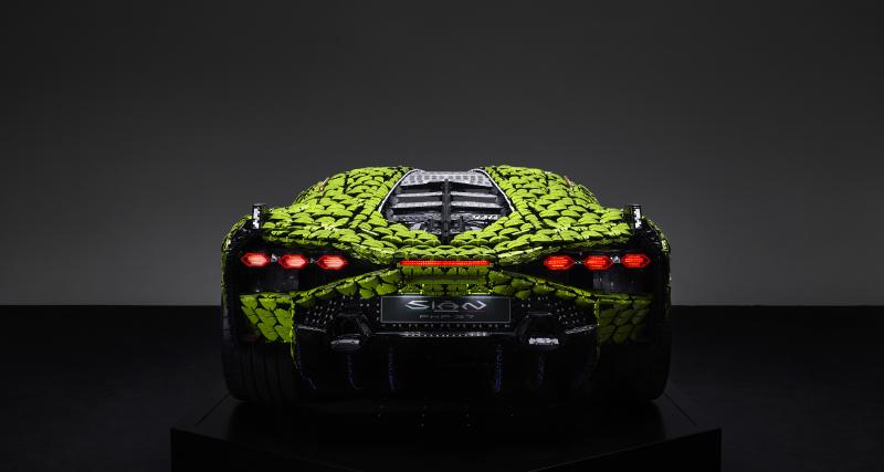 Lamborghini Sián FKP 37 : Lego dévoile une réplique de l’hypercar grandeur nature - Un travail titanesque