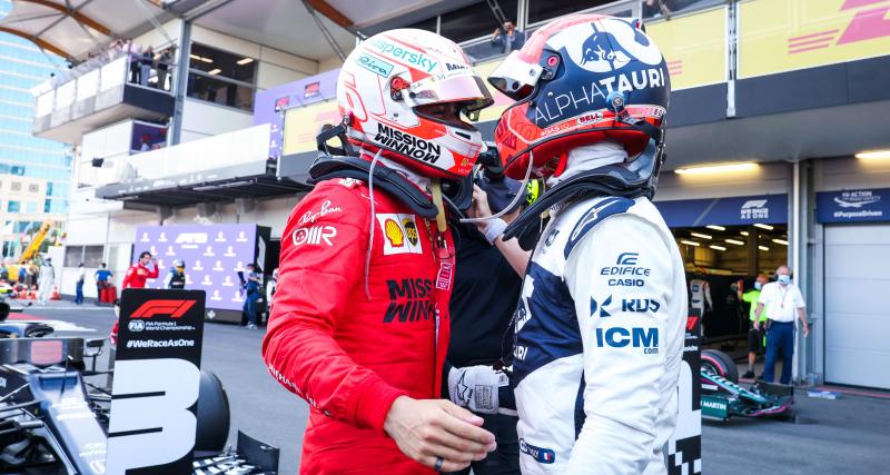 Scuderia AlphaTauri - Grand Prix d'Azerbaîdjan de F1 : Gasly a kiffé sa bataille avec Leclerc