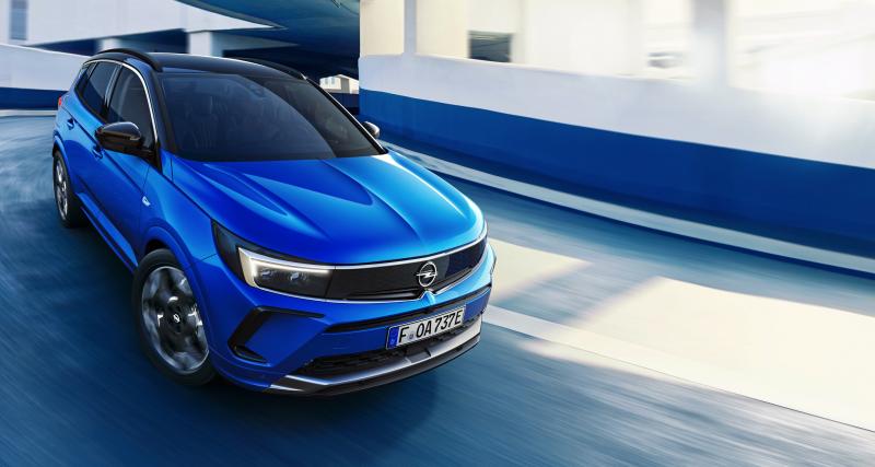  - Opel Grandland (2021) : Vizor et Pure Panel au programme pour le SUV restylé
