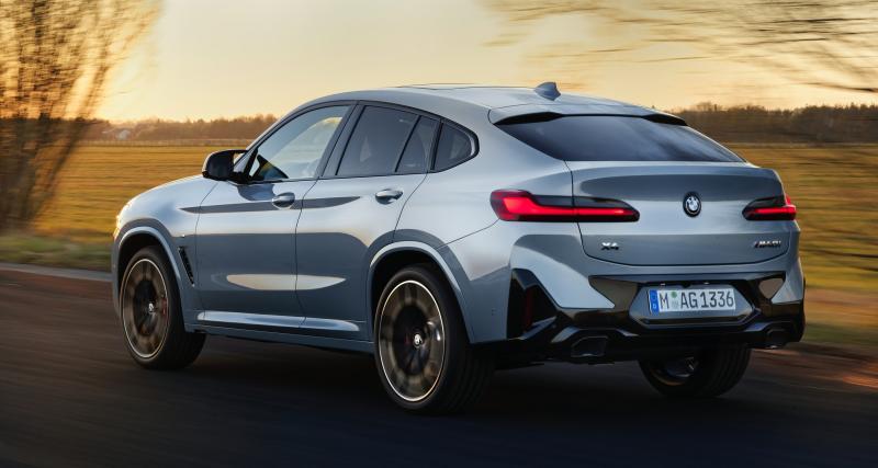 BMW X4 restylé (2021) : lifting discret mais efficace pour le SUV coupé bavarois - Vocation “sportive”