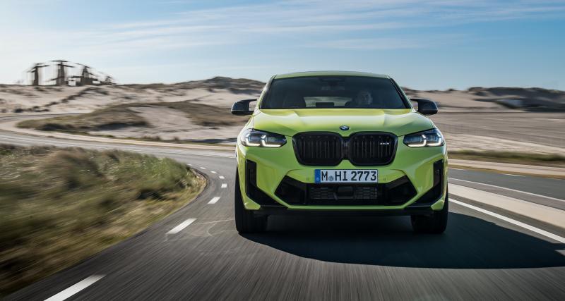 BMW X4 restylé (2021) : lifting discret mais efficace pour le SUV coupé bavarois - Le X4 M Competition