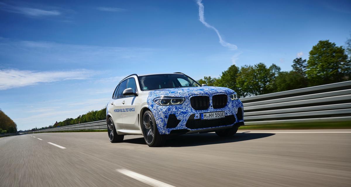 Le futur BMW X5 hydrogène en phase de test