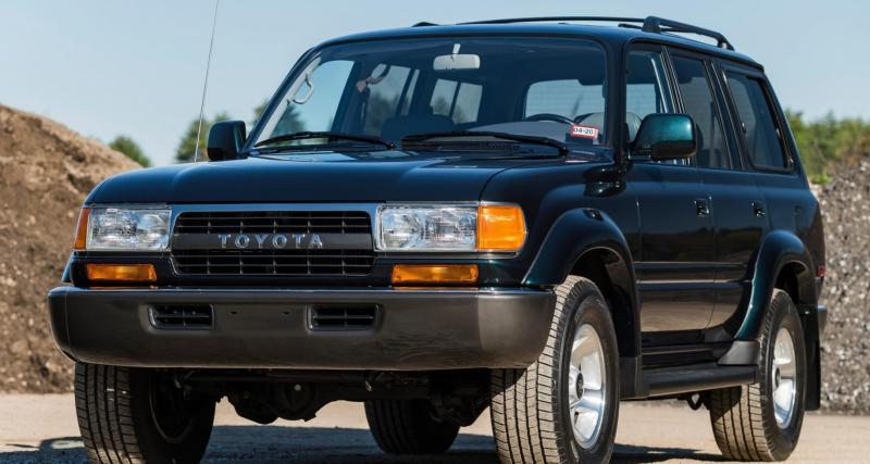  - Un Toyota Land Cruiser des années 1990 vendu plus de 100.000€ aux enchères