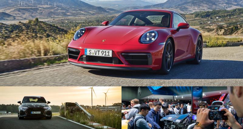  - Audi RS3, Porsche Carrera, salon de Munich… l’actu auto du 23 juin